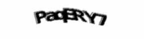 Security check image, please type the characters shown