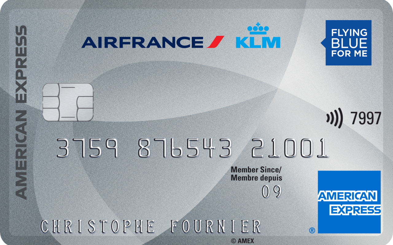 Flying Blue - Choose the AIR FRANCE KLM - AMERICAN EXPRESS SILVER card